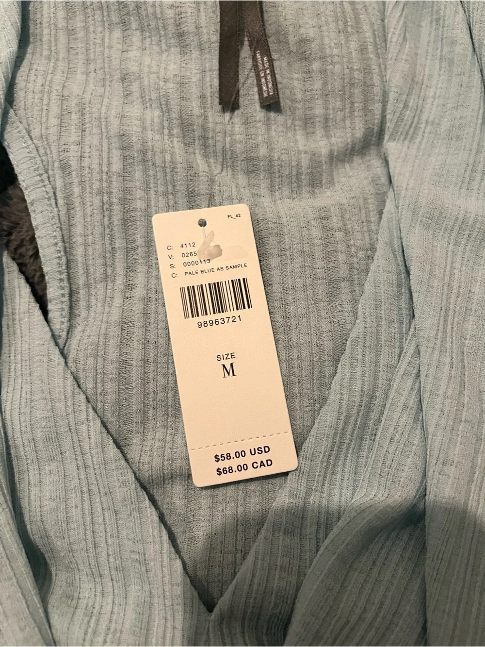 NWT Anthropologie Cropped Cowl-Neck Top - Picture 9 of 12